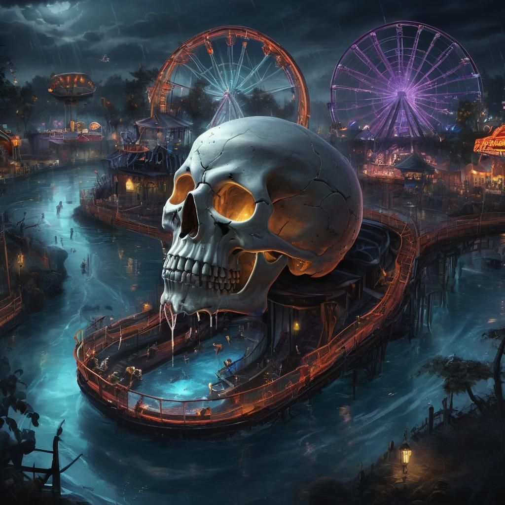 Skull Theme Park