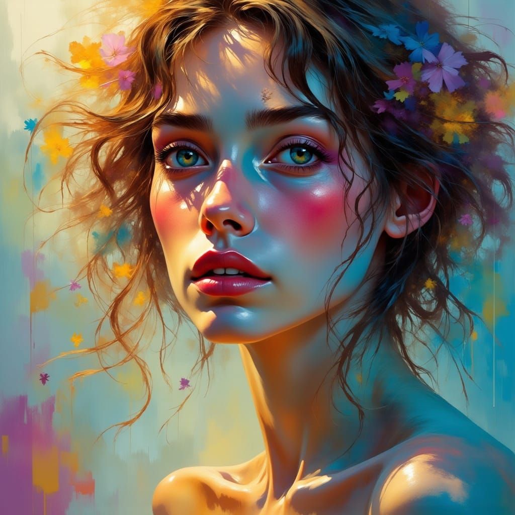 I blush with joy when I see you