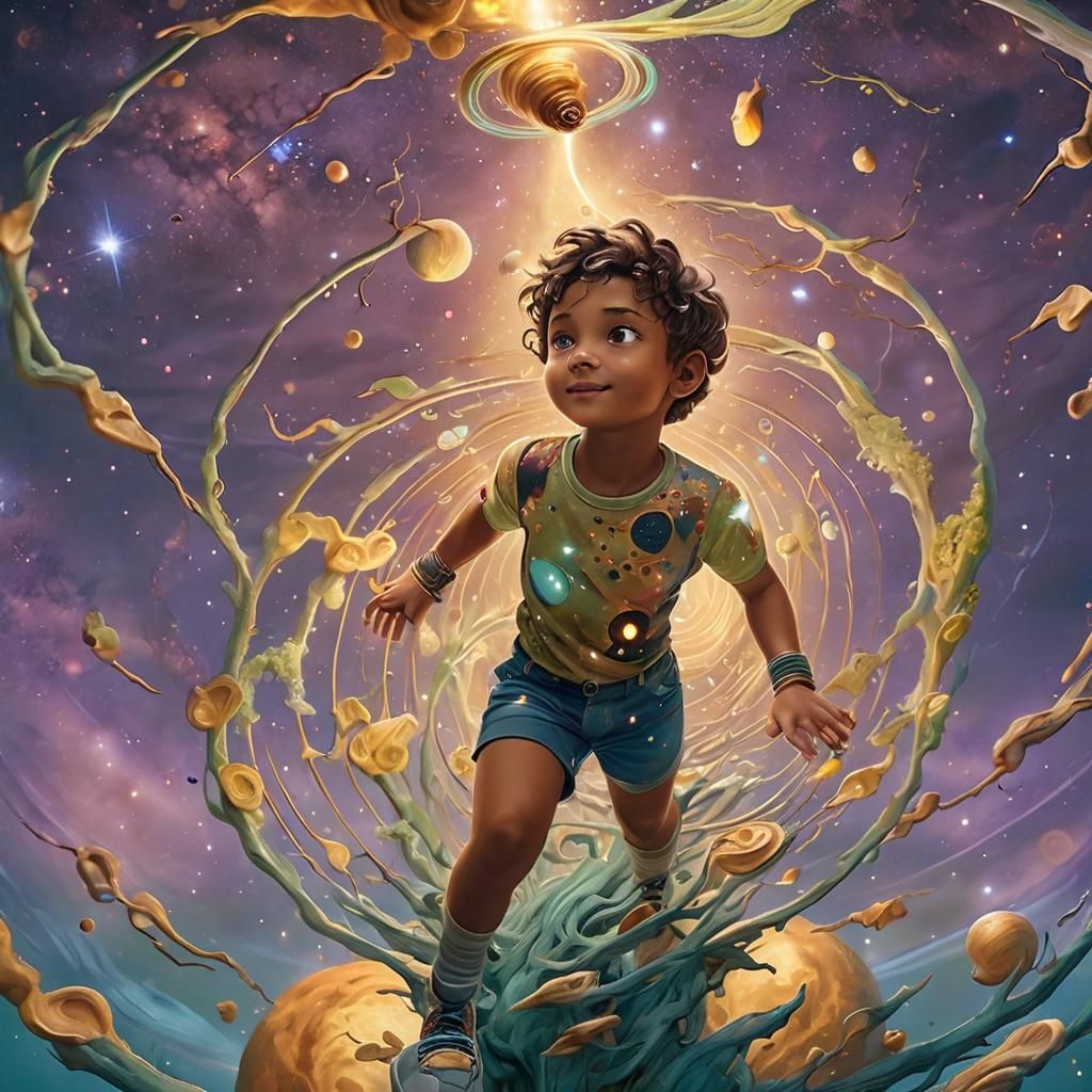 Surreal Milky Way Dreamscape in Magic Realism