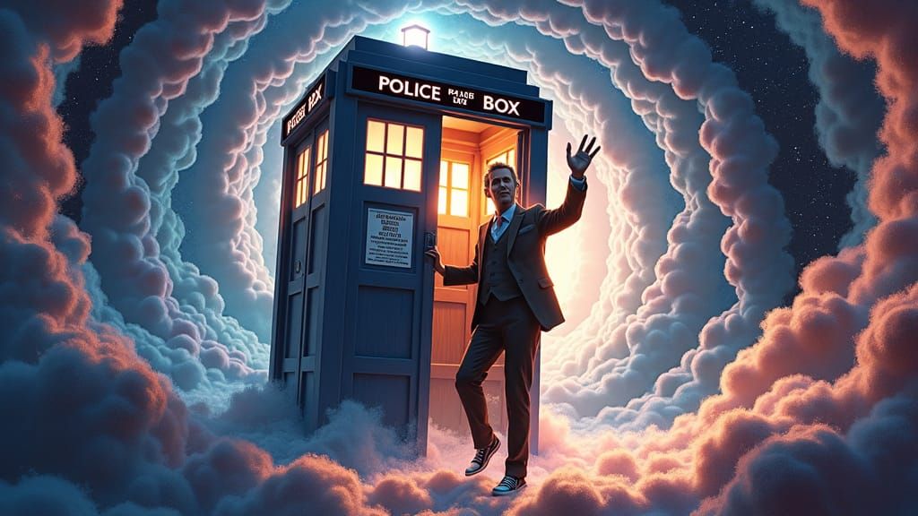 Tardis in Time Vortex: Tenth Doctor Adventure