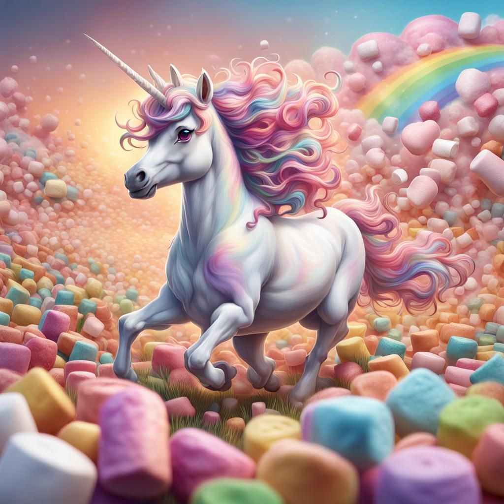 Unicorn And Marshmallows
