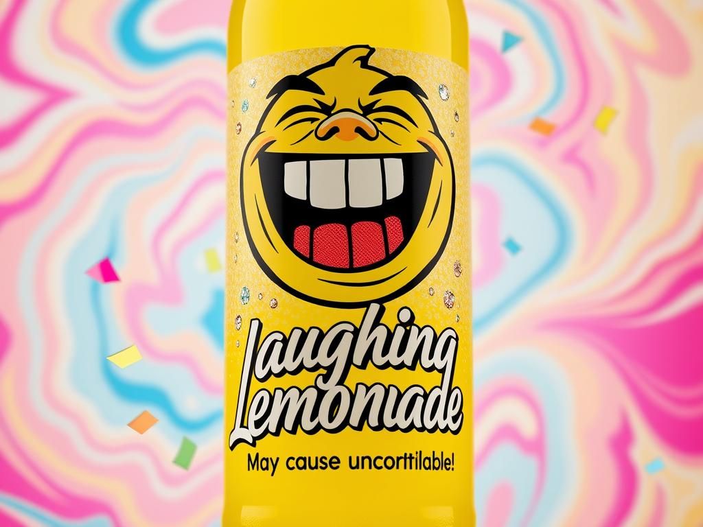 Laughing Lemonade: Whimsical, Colorful Food Packaging