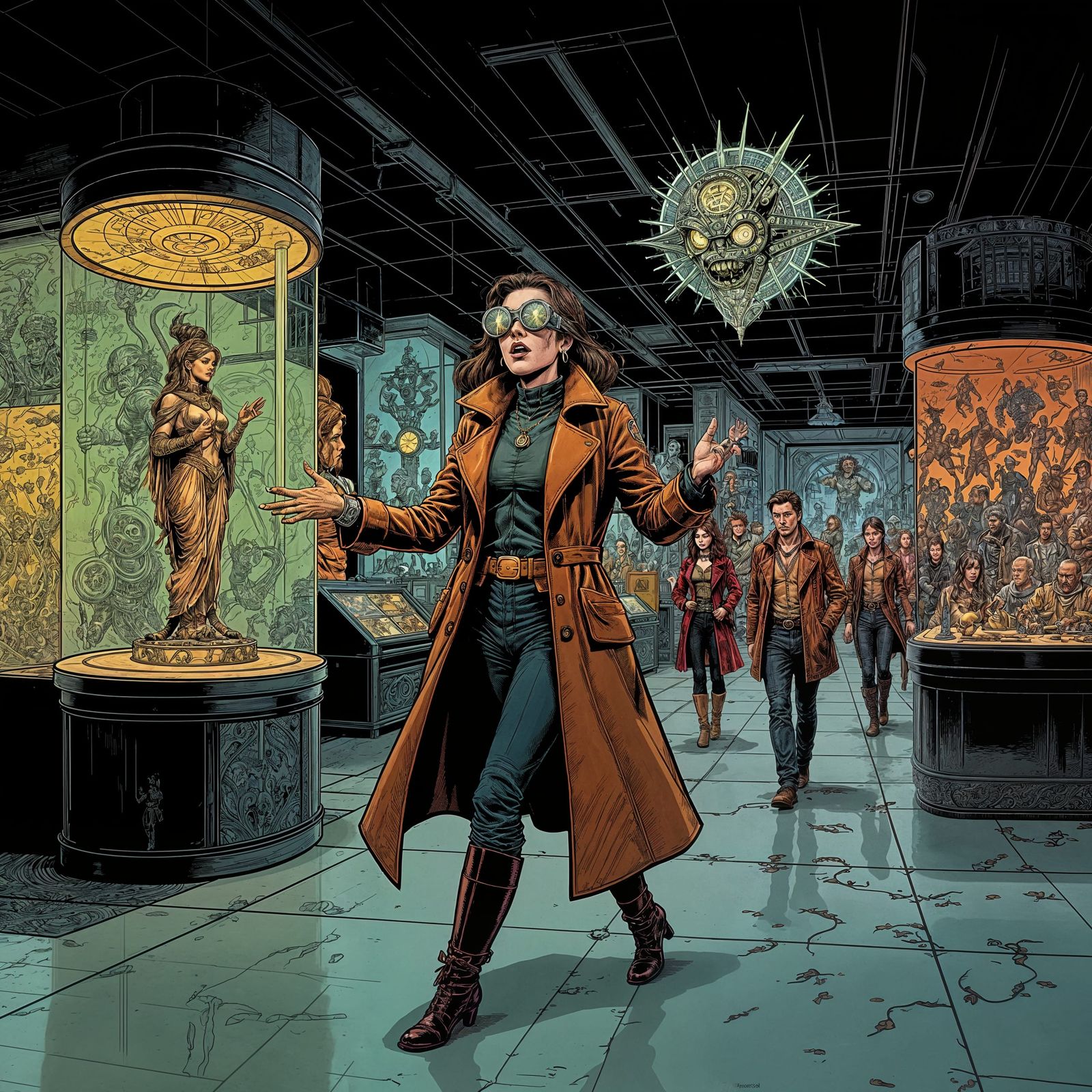 SYBIL MORGAN, GEN-X ARCAN⊙LOGÏST