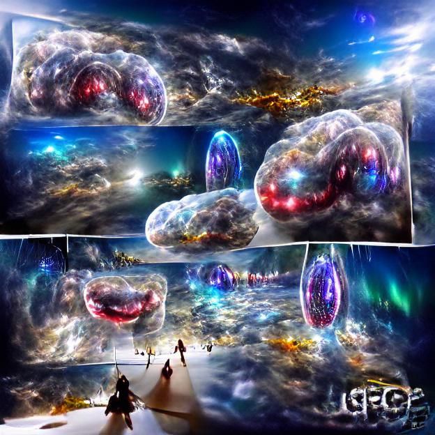 Cosmic Portal: Universe of Clouds in 8k