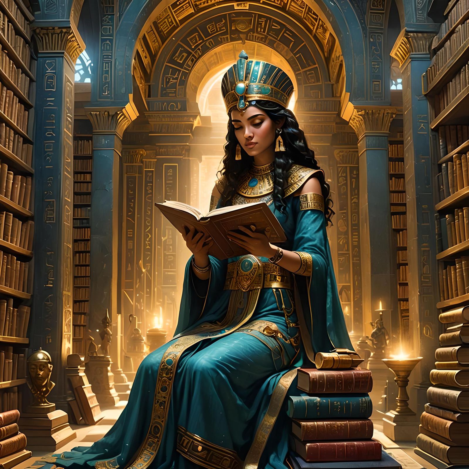 In the Ancient Halls of Alexandria