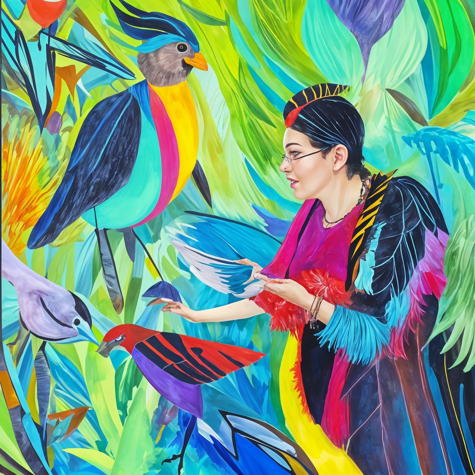 She looks like what she studies