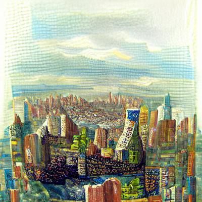 view of new york city