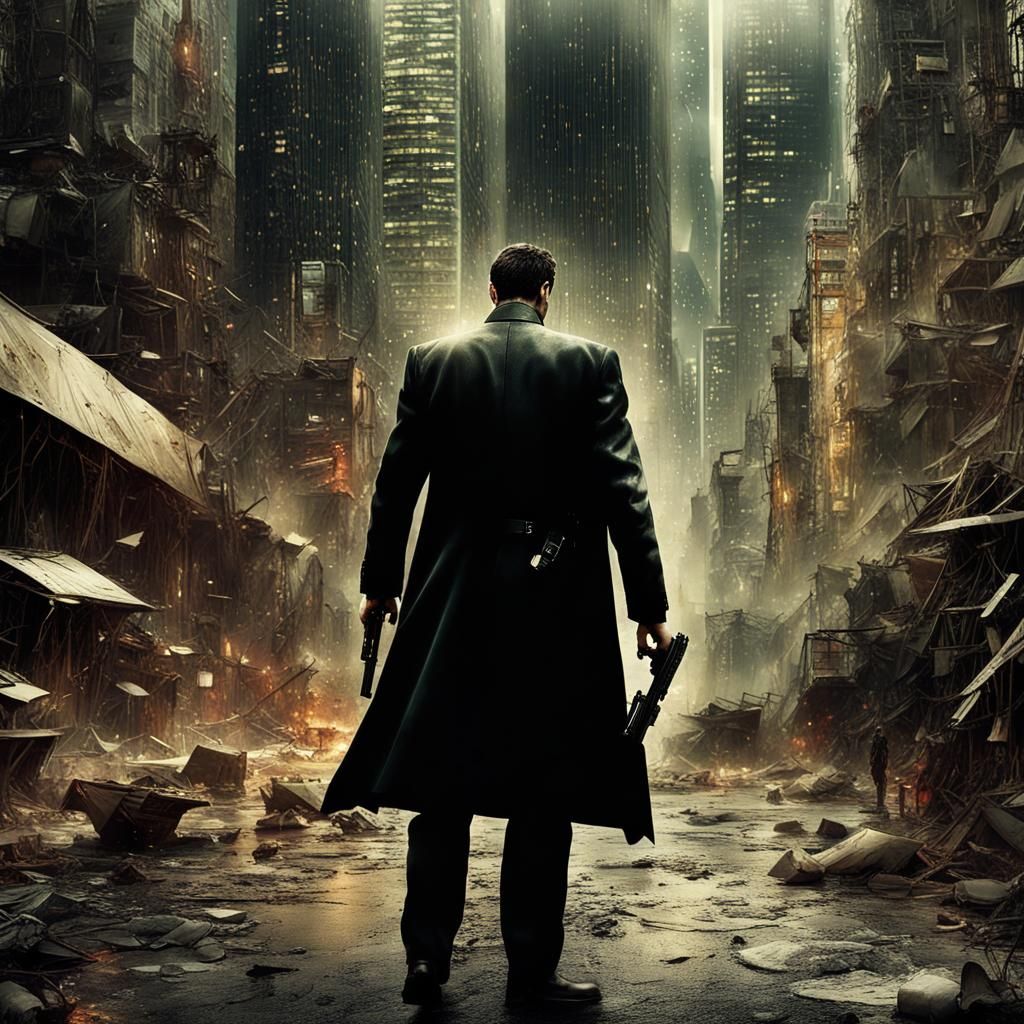 Valiant Man Rescues Oppressed from Dystopian Matrix