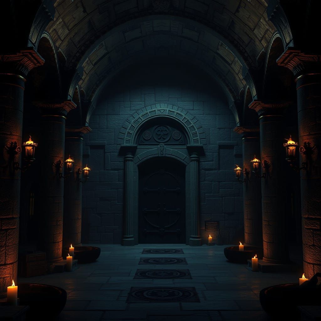 Mysterious Dark Brotherhood Sanctuary in a Haunting, Ancient...