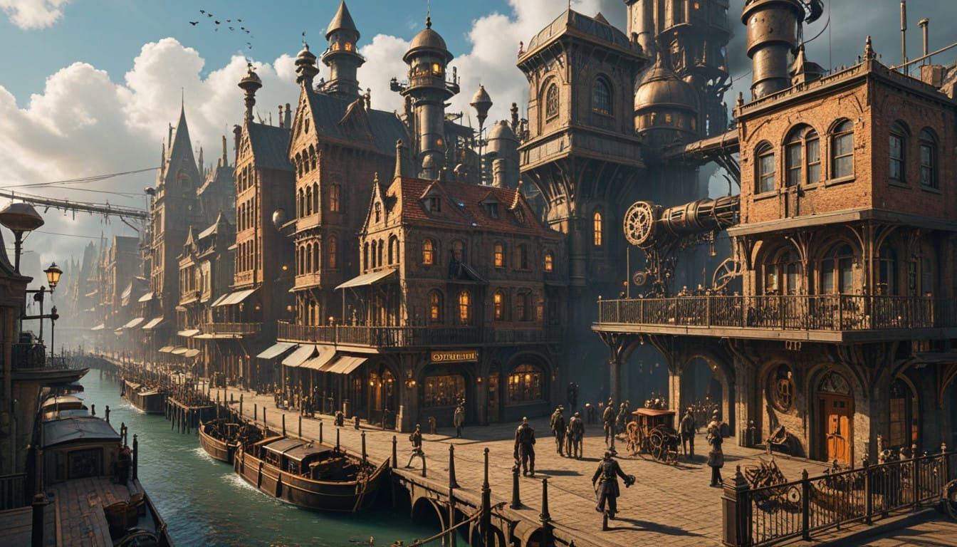 Steampunk Metropolis