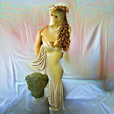 Aphrodite Greek Statue in Vintage Aesthetic