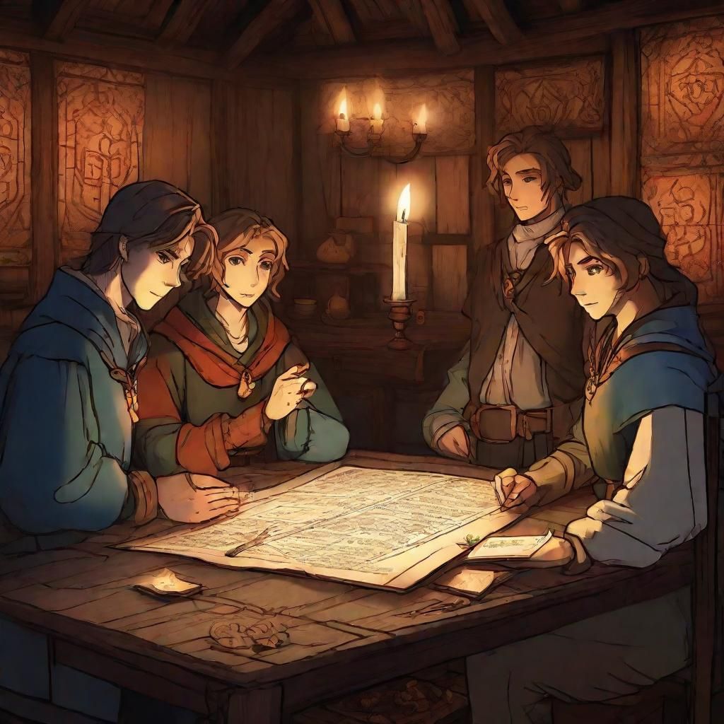 Daggerheart Game Night in Medieval Candlelight