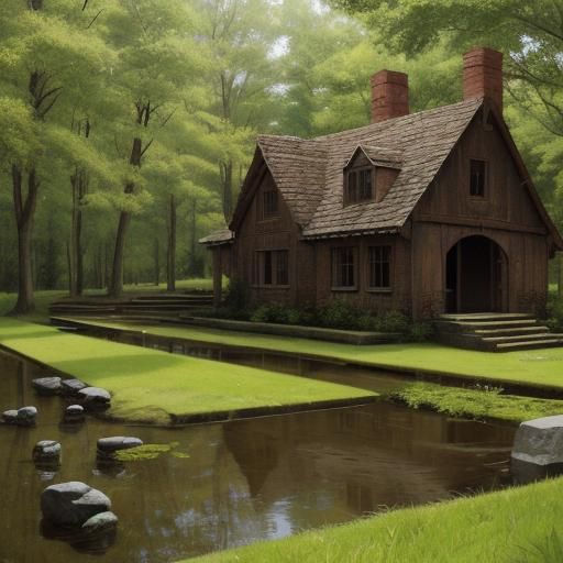 Simple AI Generated Landscape