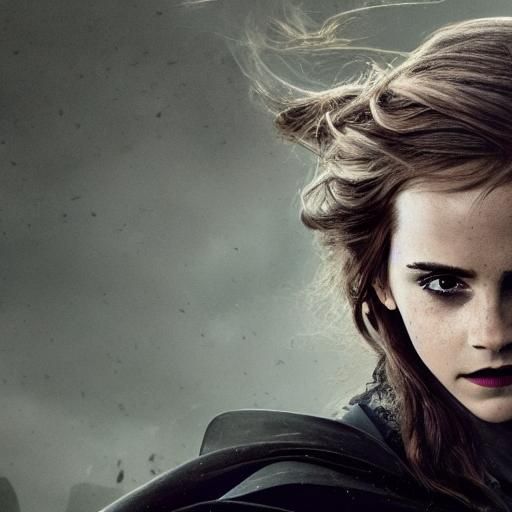 Hyperrealistic Witch in Black Cape and Pointed Hat