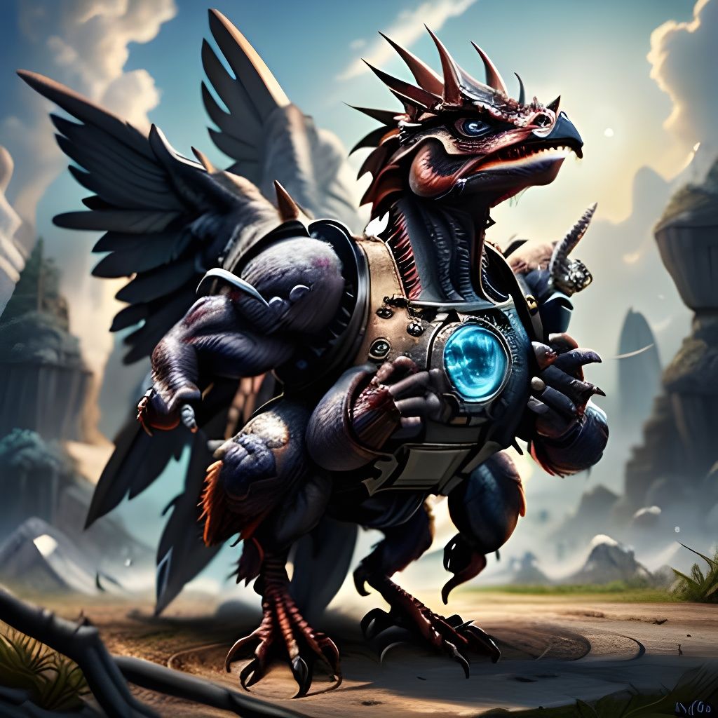 Turkey Terminator Fusion: An AI Generated Oddity