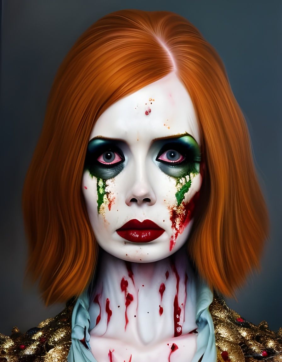 Zombie Karen Gillan
