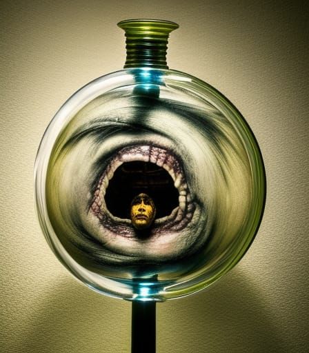 Angst Encased: Hyperrealistic Venetian Glass Photography