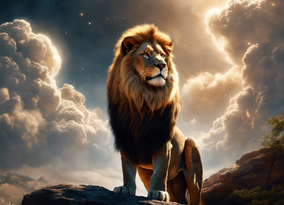 Cloud Lion: Magical Fantasy Art