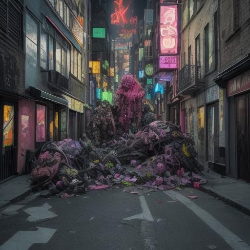 Monster Gang's Punk Rock Chaos in City Street