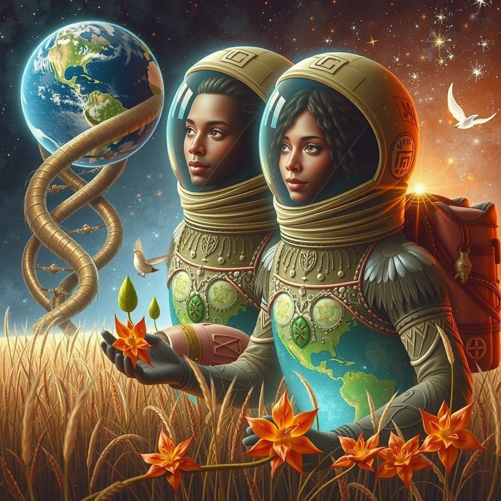 Mystical Dance in the Fog