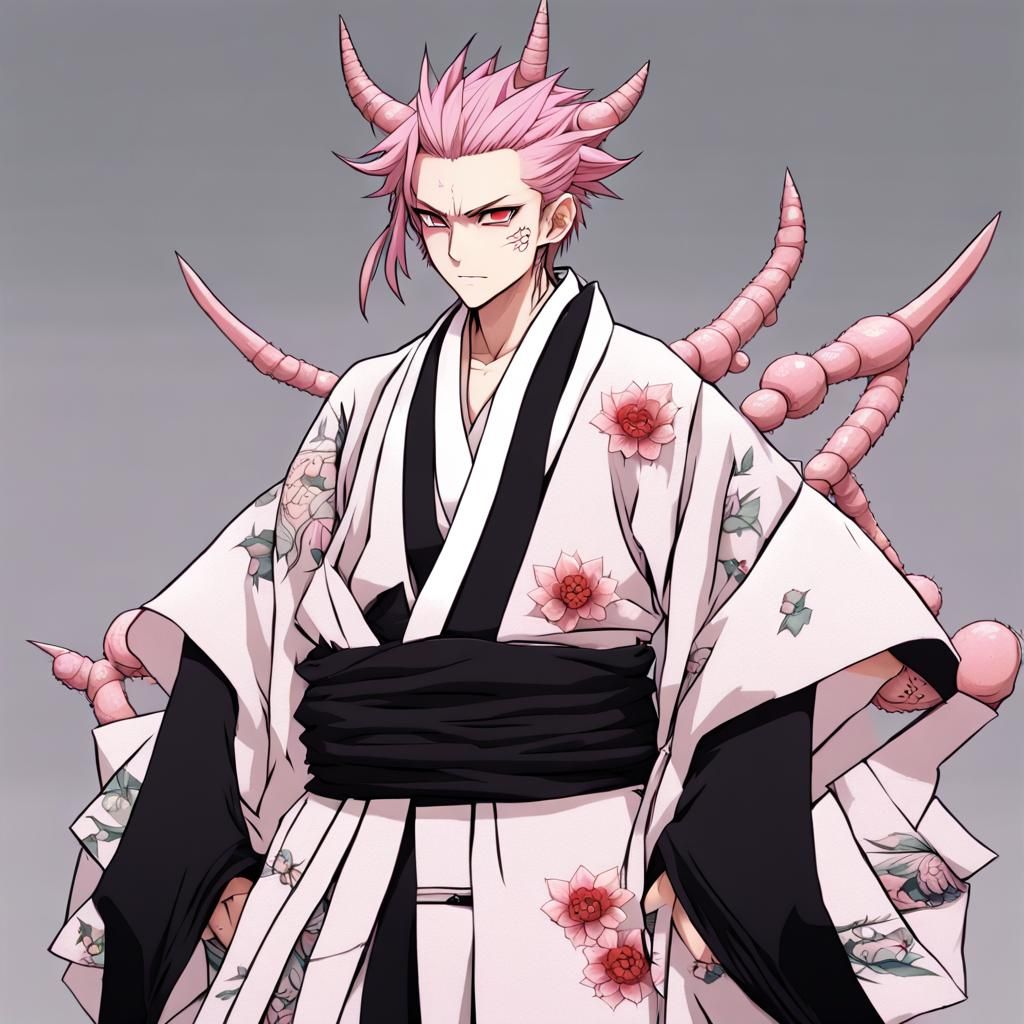 Sukuna: Demon in Kimono, Digital Matte Painting