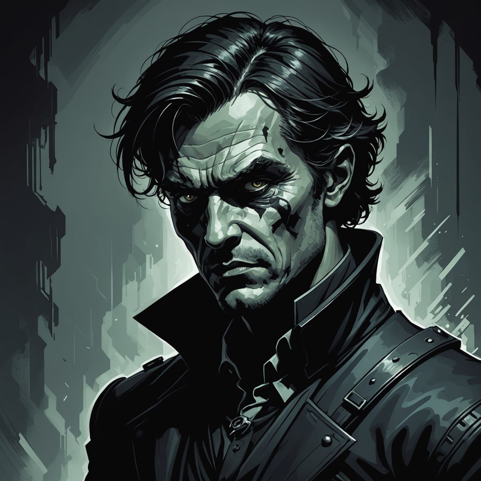 Intense Grimdark Scene