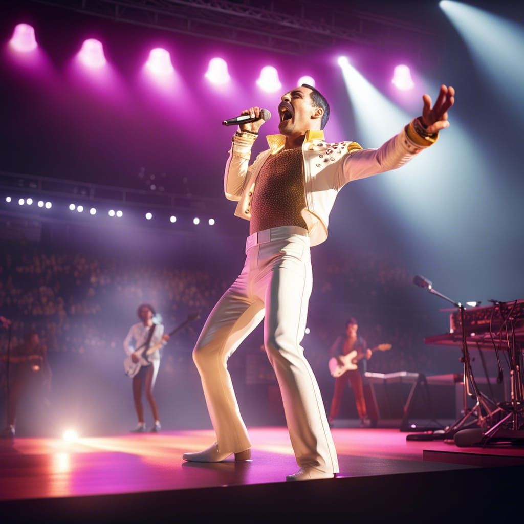 Energetic Stage Performance in Hyperrealism