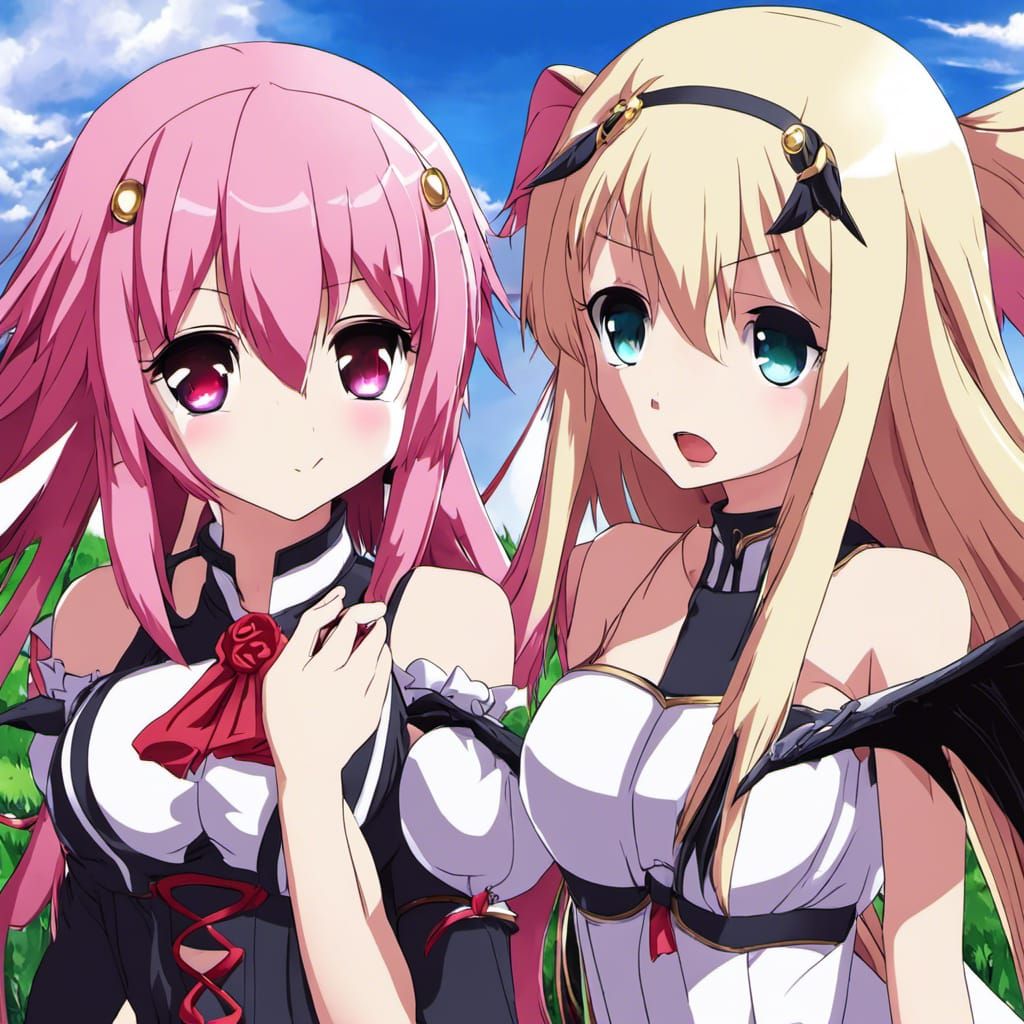 Anime Duel: Reaper Girl vs Angel Girl