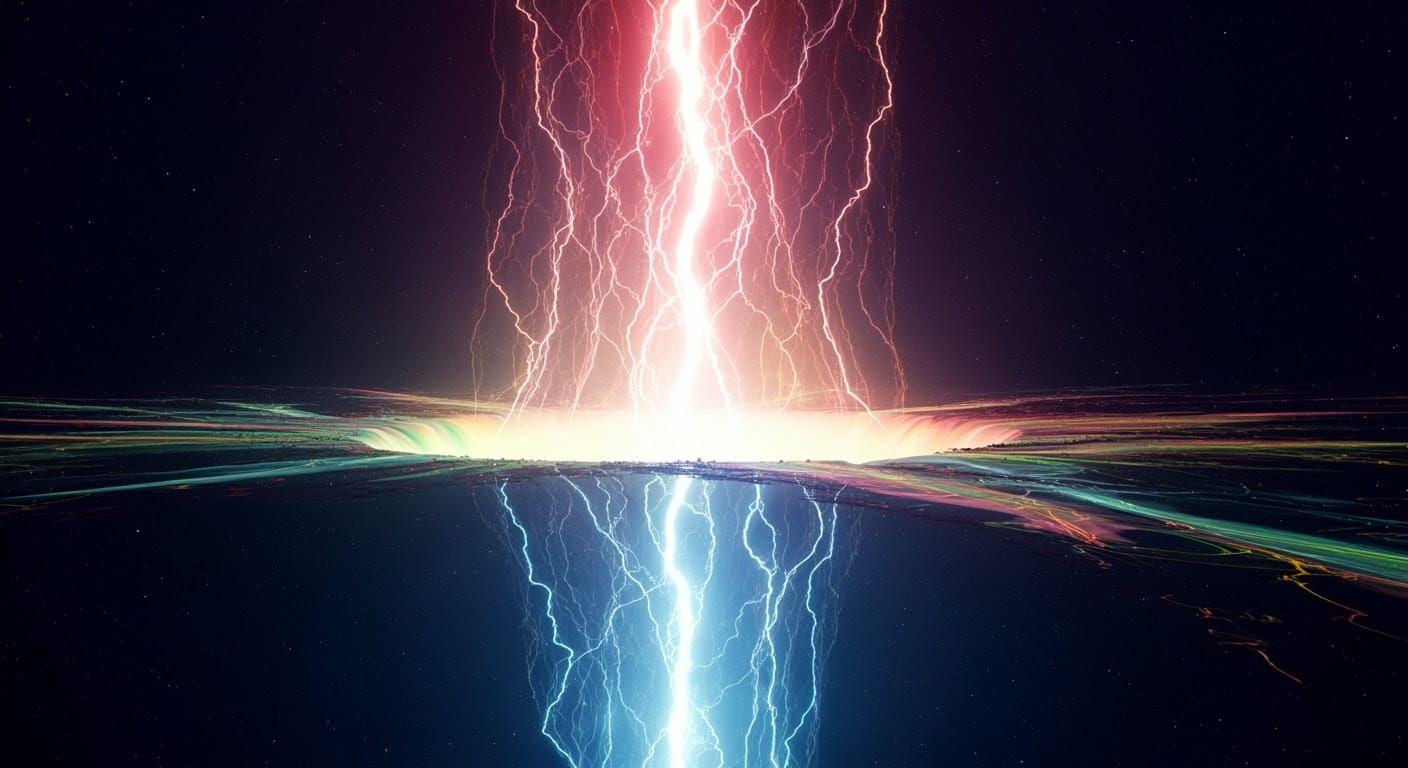 Epic Quantum Rift in Space: Cinematic Masterpiece in 8K Reso...