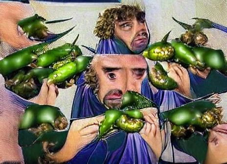 Jalapeño Landscape in Gustave Doré Style
