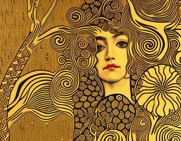 Golden Hair by Studio Seaweed