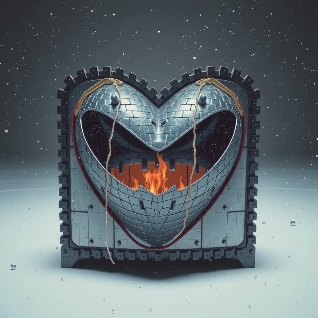 Heart Tomb: Loneliness Transformed into a Stone Mausoleum