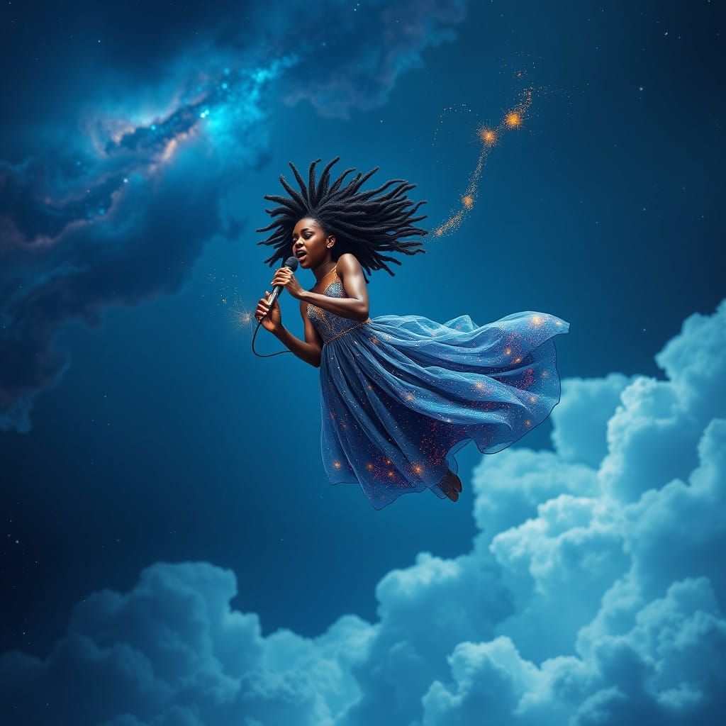 Singing for the universe 🎤