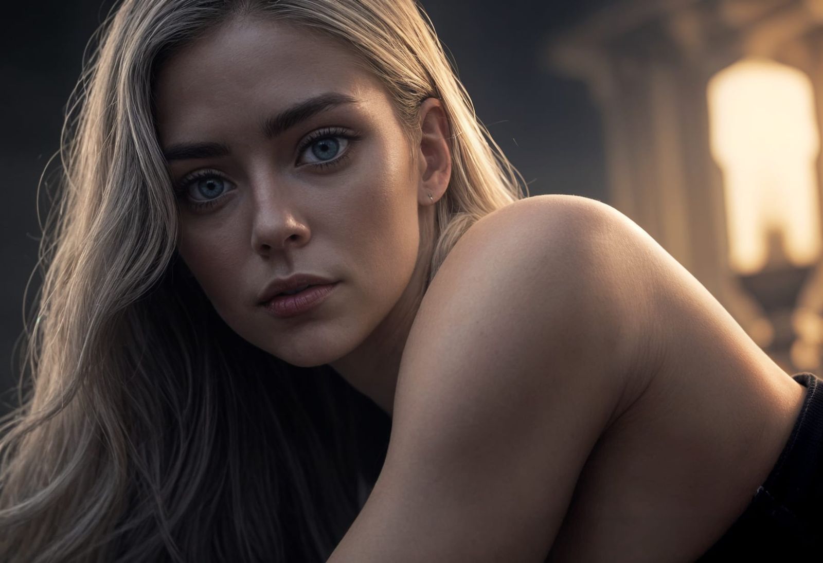 Southern Gothic Landscape at Dawn