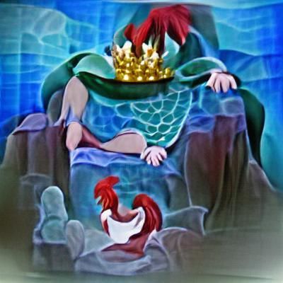 King Triton from The Little Mermaid