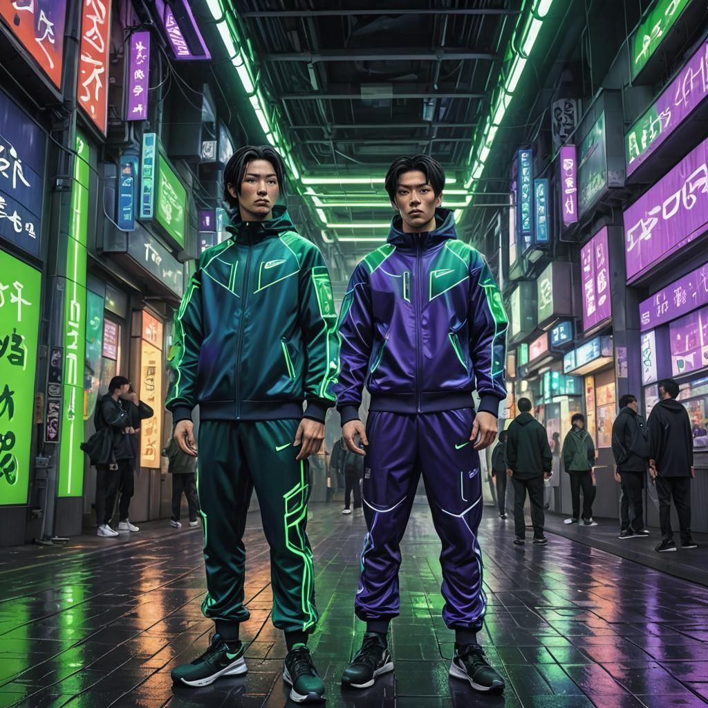 Neo and Infinity in Japan: Futuristic Concept Art