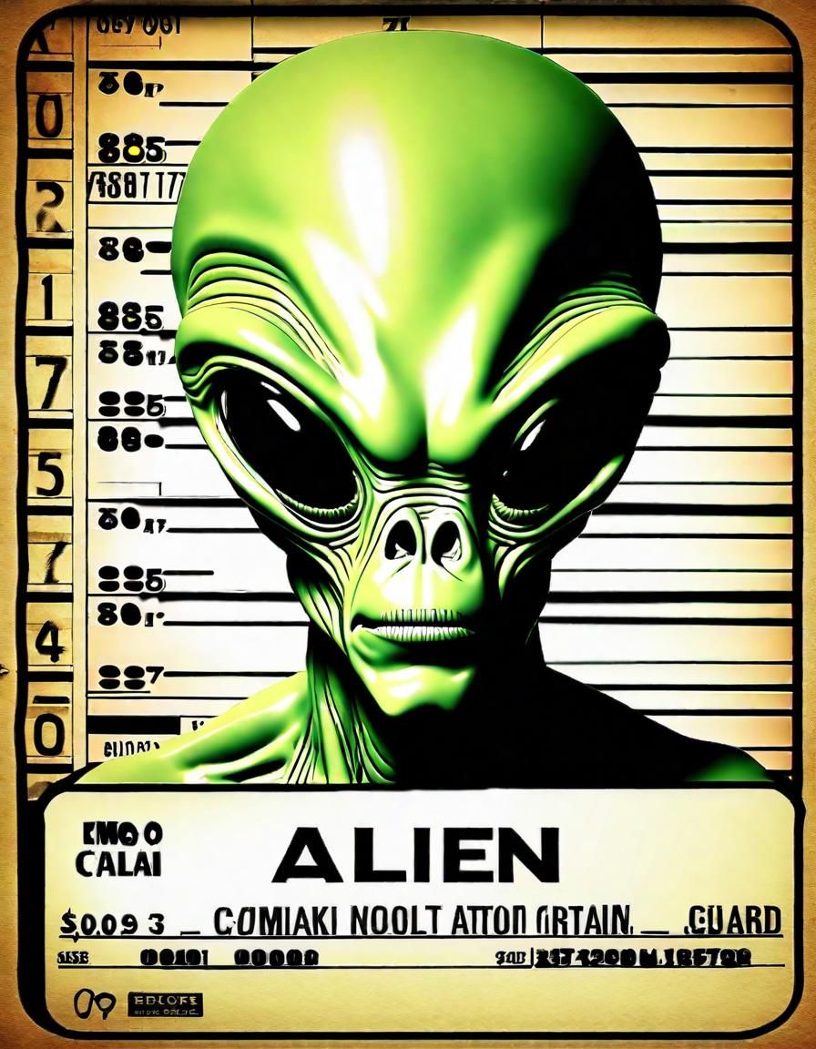 Alien mugshot