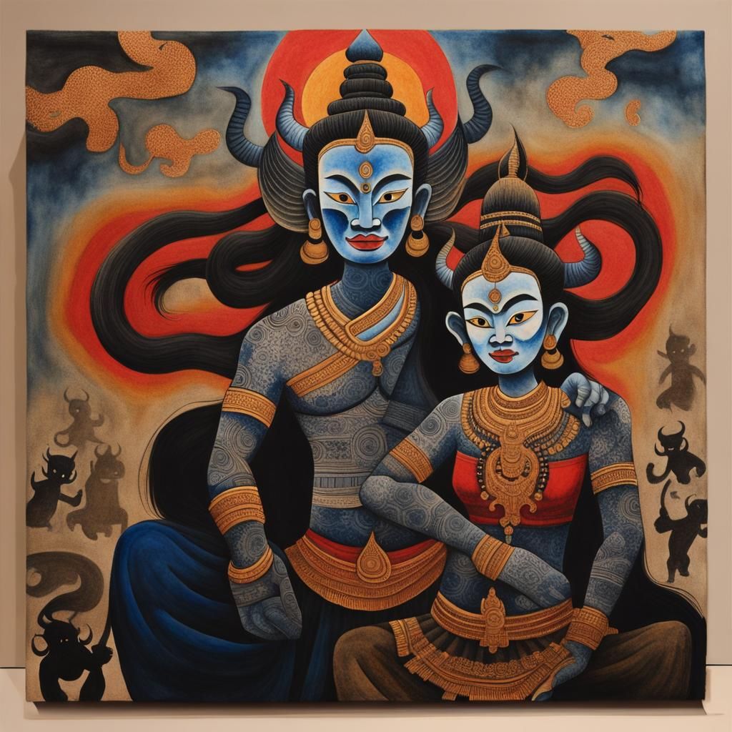 Cambodian Folk Art: Guardians of the Universe