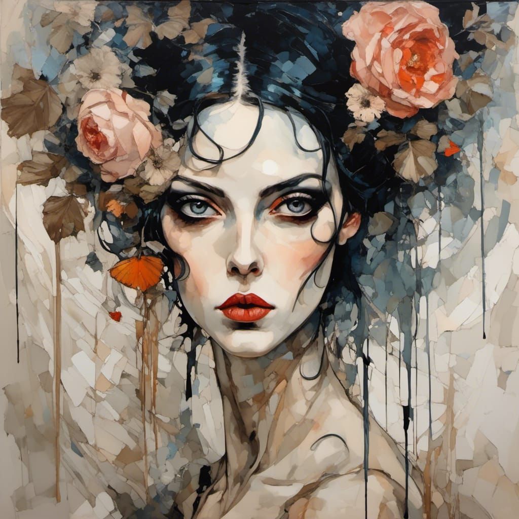 Baroque Meets Expressionism: A Surreal Fusion