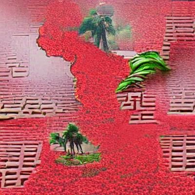 Picturesque Rice Paddies in Vietnam