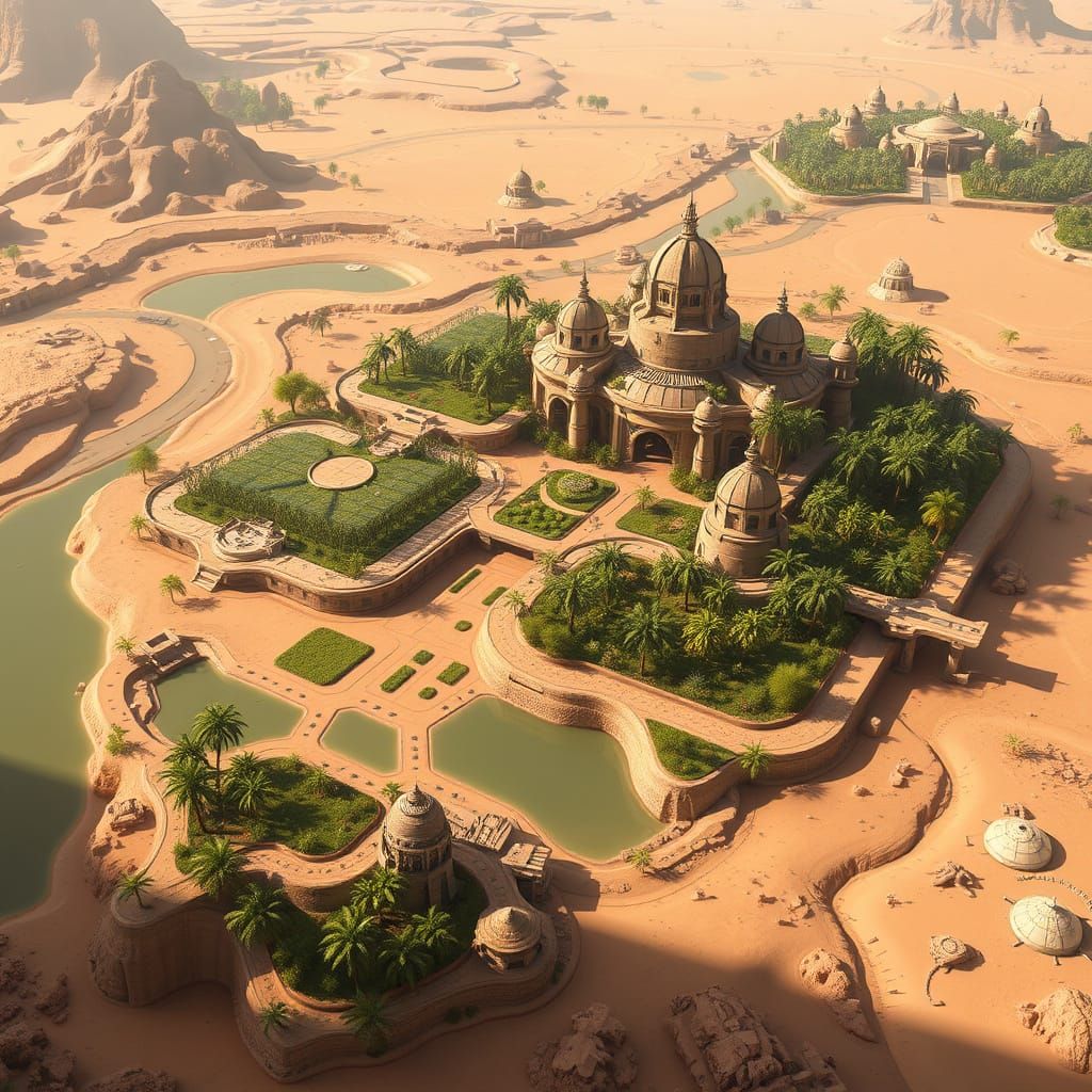 Verdant Mirage: Tropical Oasis Hub for Sustainable Innovatio...