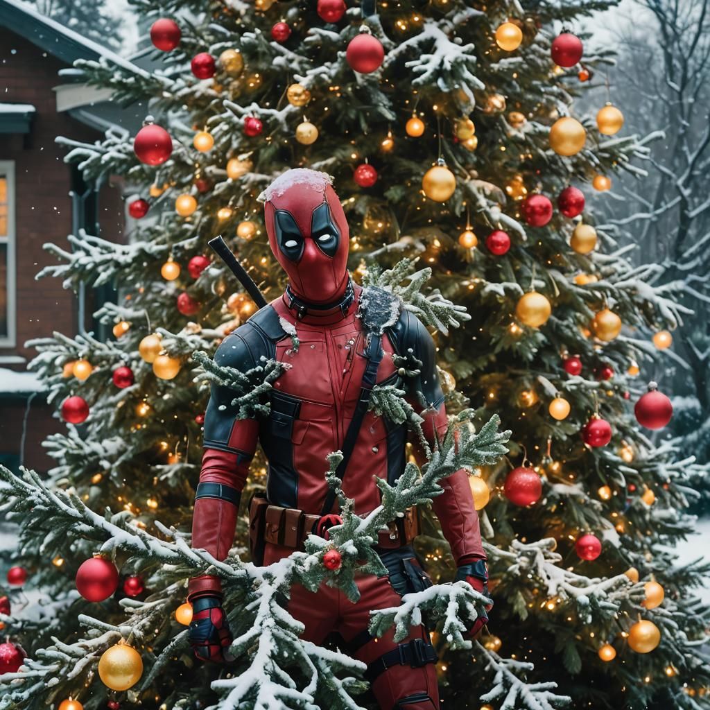 Deadpool and Wolverine National Lampoons Christmas Vacation