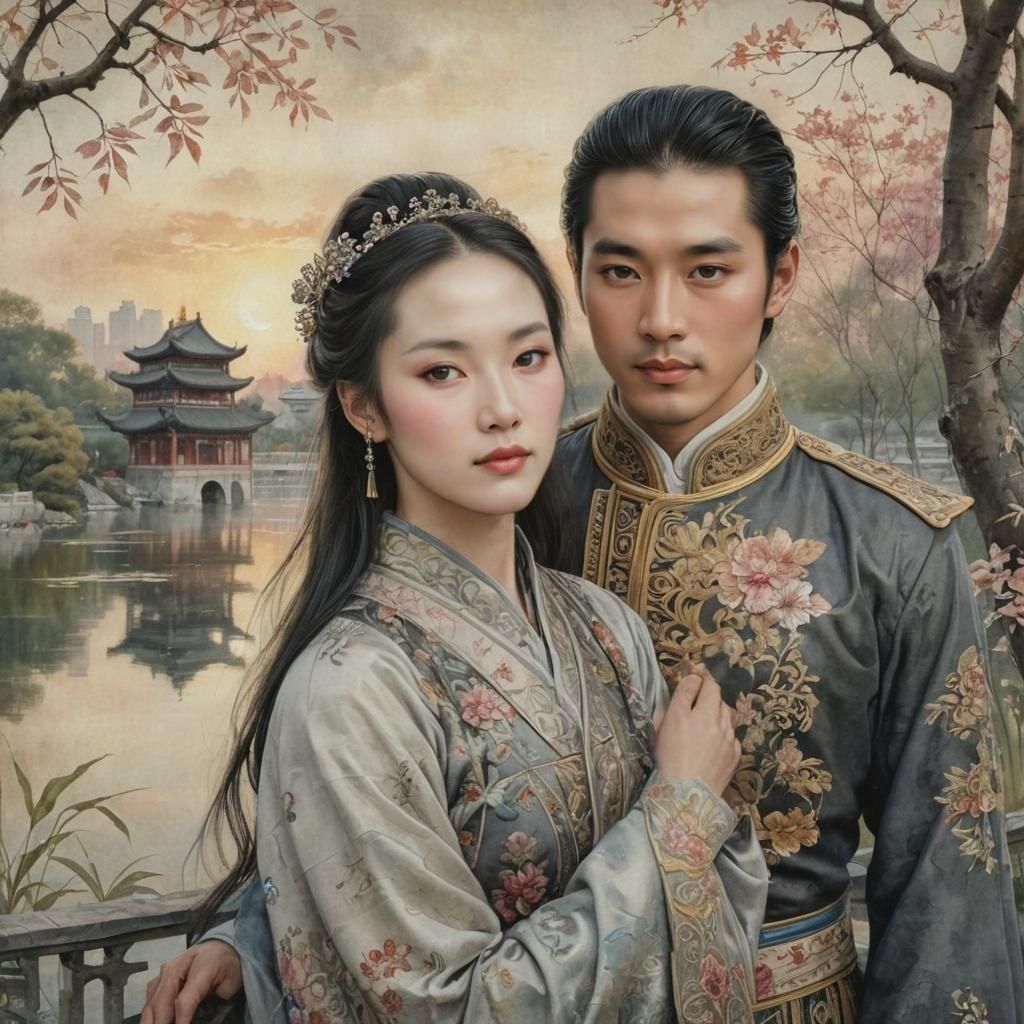 Traditional Bride & Groom