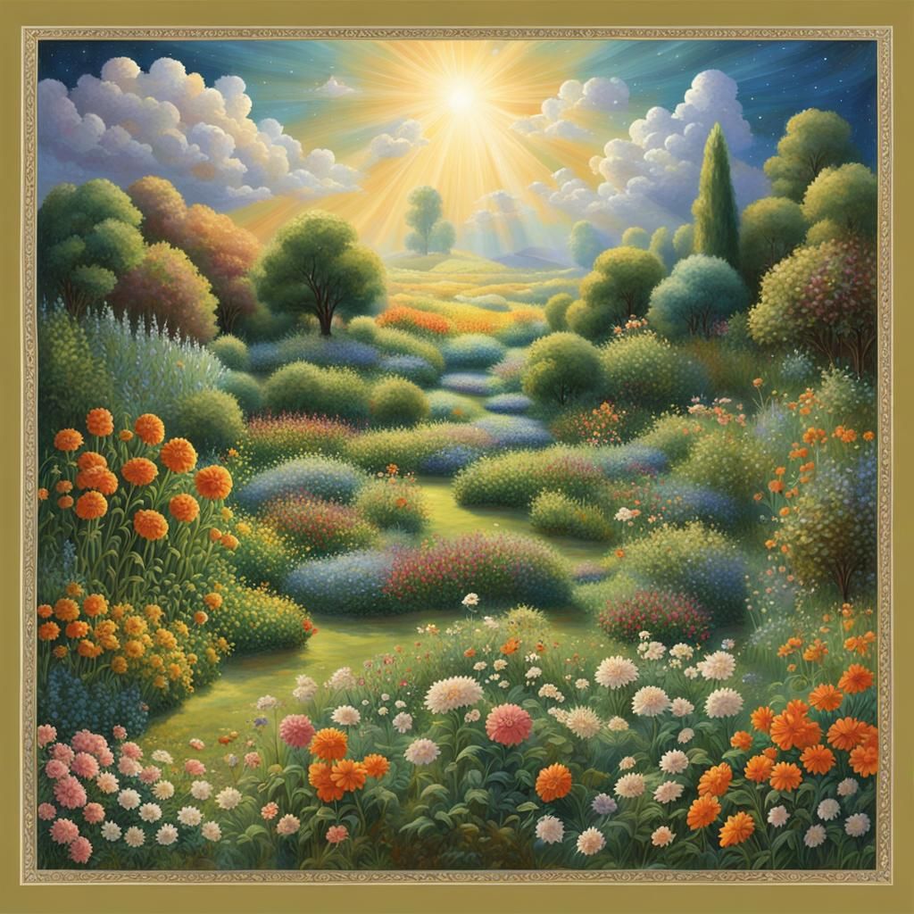 Eden: A Paradise Garden of Creation