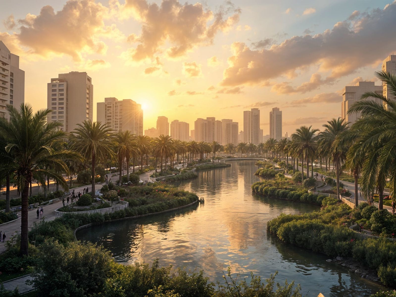 Futuristic African Garden City in Photorealistic 4K