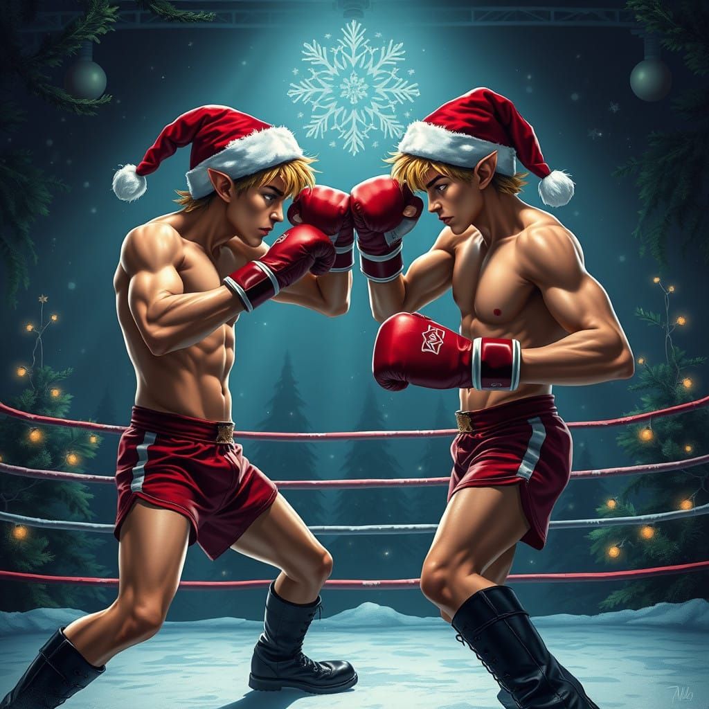 Christmas Boxing at the North Pole 241222