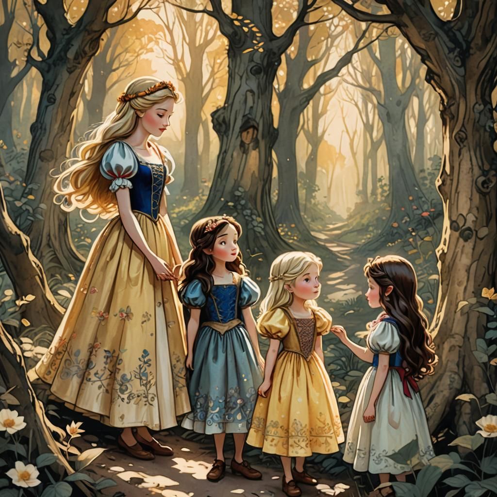 Enchanted Forest: Snow White, Sleeping Beauty, Rapunzel