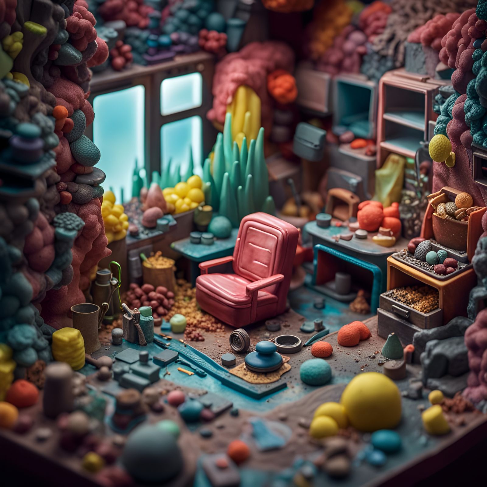 Plasticine room