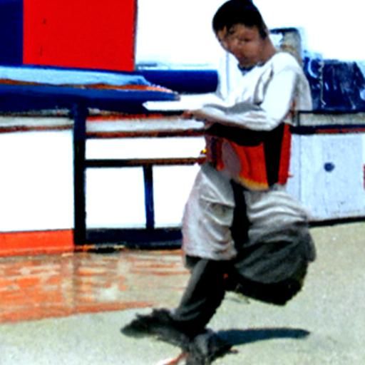 Karate Practice at Riverbend Middle School