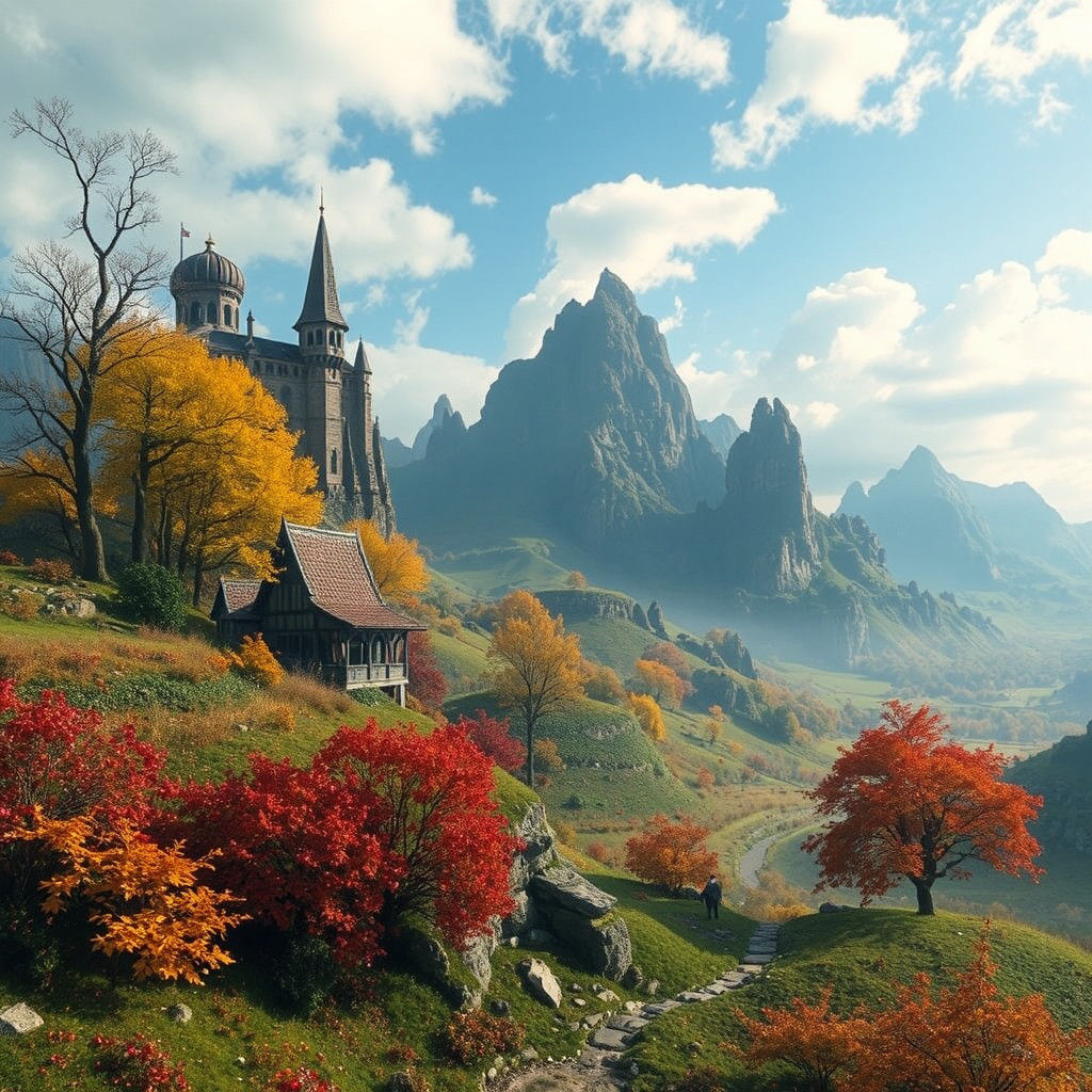 Autumnal Land of Ancient Promise